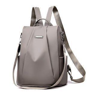 K-Style Fashion Leather Dual Strap Backpack