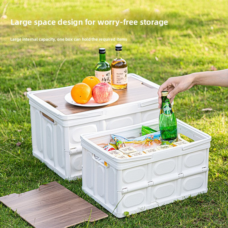 Foldable Storage Box With Hardtop For Camping and Travel