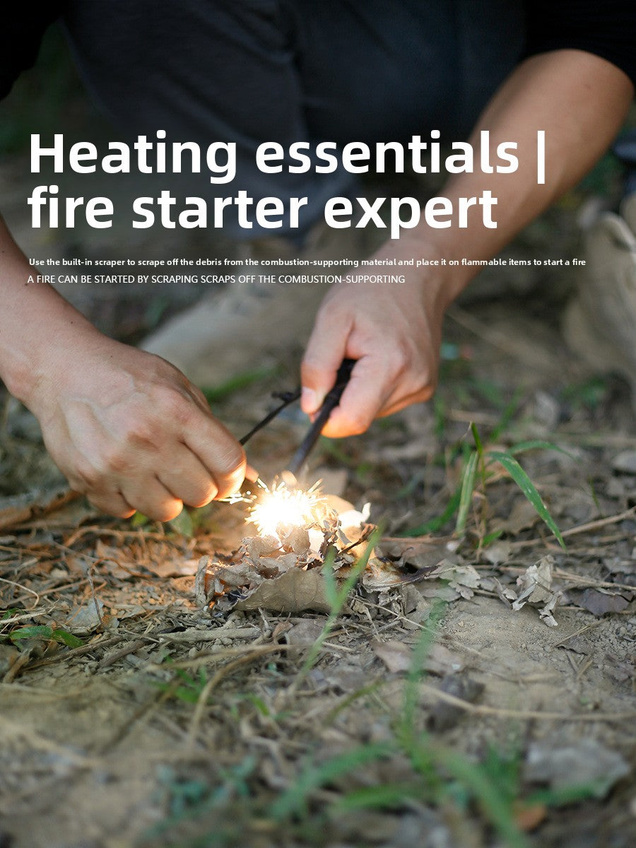 3-in-1 Outdoor Magnesium Survival Fire Starter