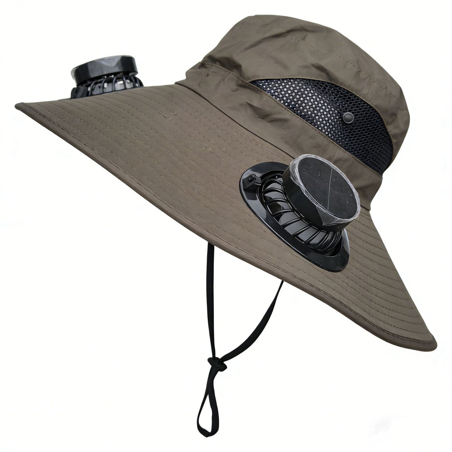 Solar Powered Cooling Fan Hat