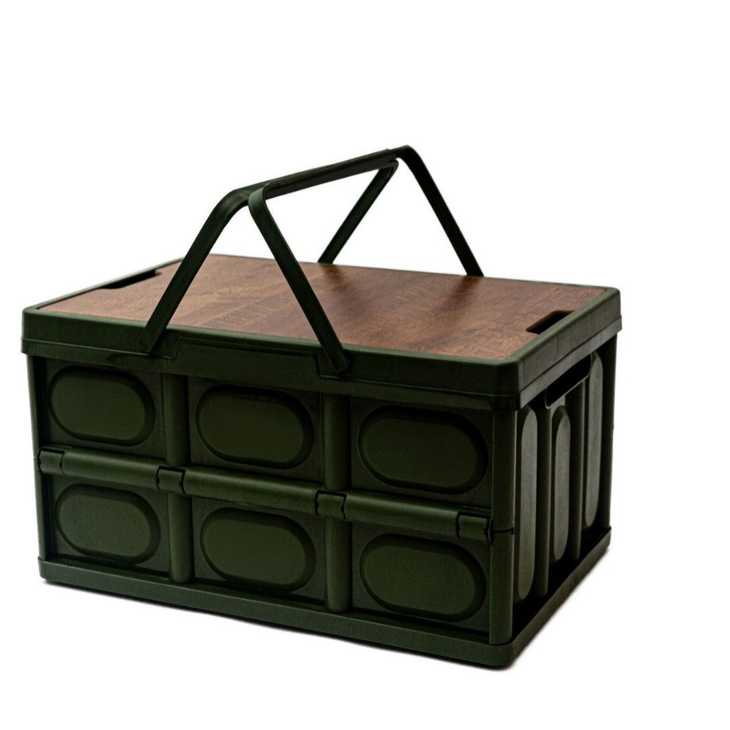 Foldable Storage Box With Hardtop For Camping and Travel